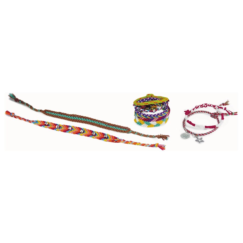 Friendship Bracelets Kit - 10 bracelets Suitable for 8 to 13+ yrs