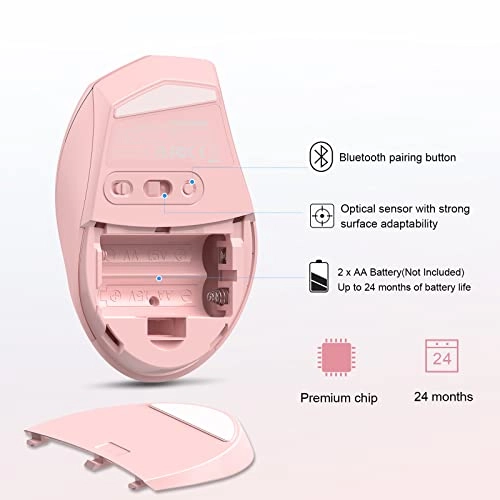 4800 DPI 6-Button Mouse - Wireless