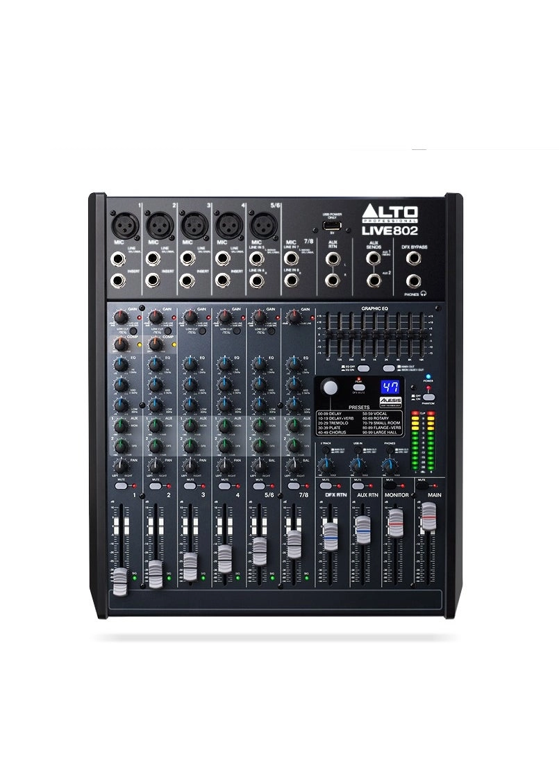 Live 802 - 8 channels