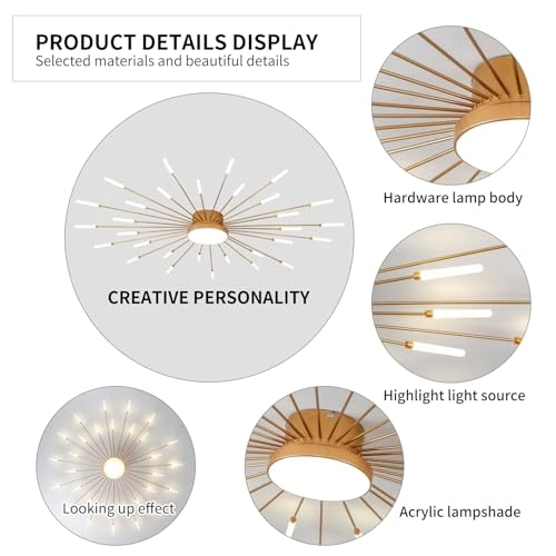 Modern LED ceiling light