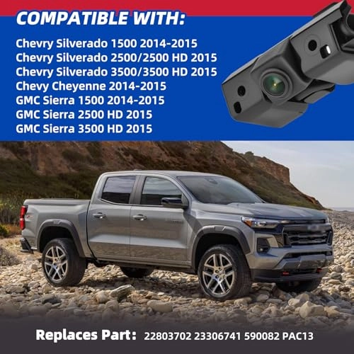 Rear View Camera - Chevy Silverado/Sierra 2014-2015