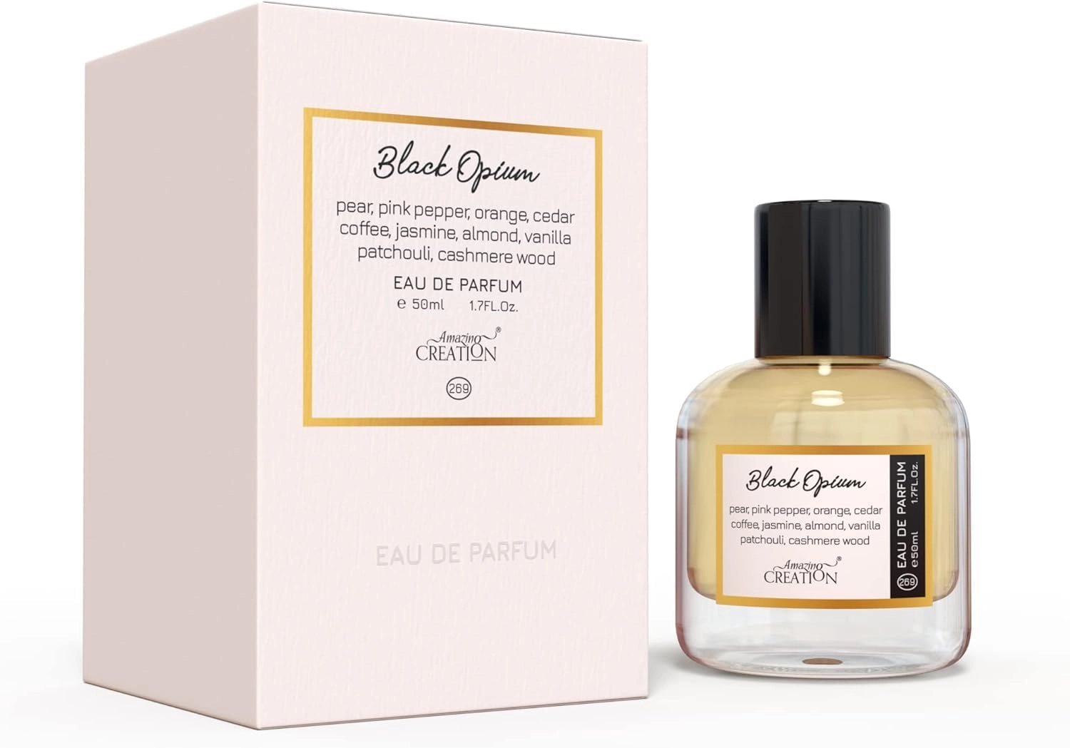 Amazing Creation Black Opium Eau de Parfum 50ml