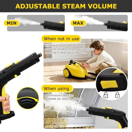 Limpiador a Vapor - 5 bar 2L