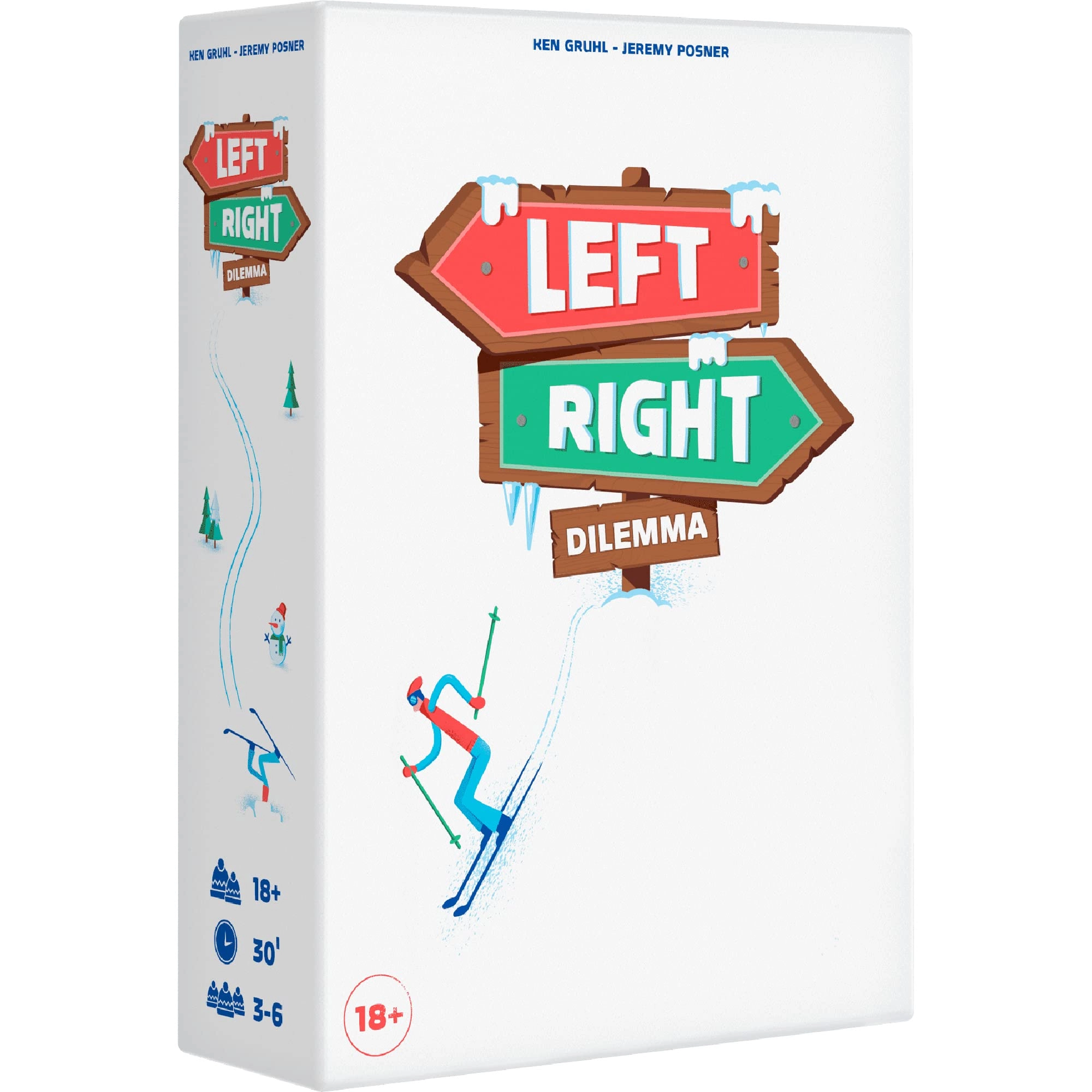 Cojones Left Right Dilemma - English 18 years and up