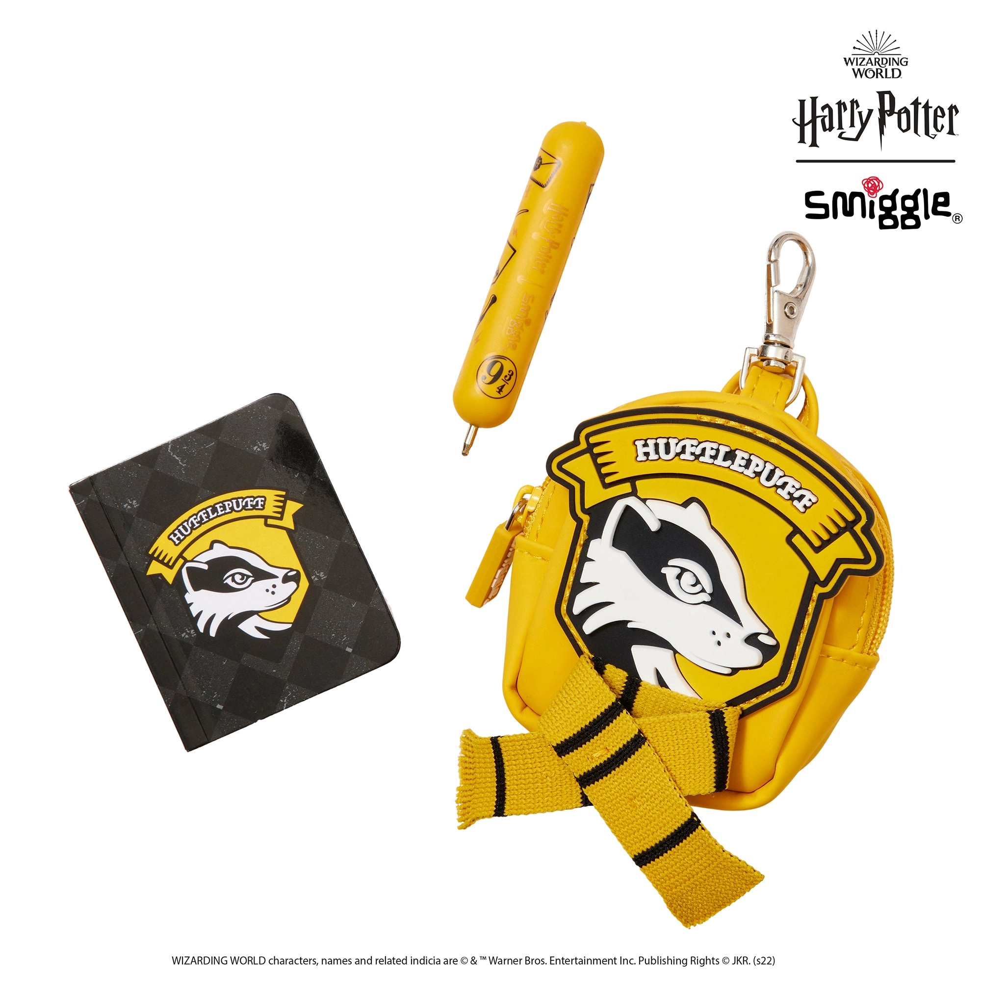 Smiggle Mini Pen Pal Notepad Keyring