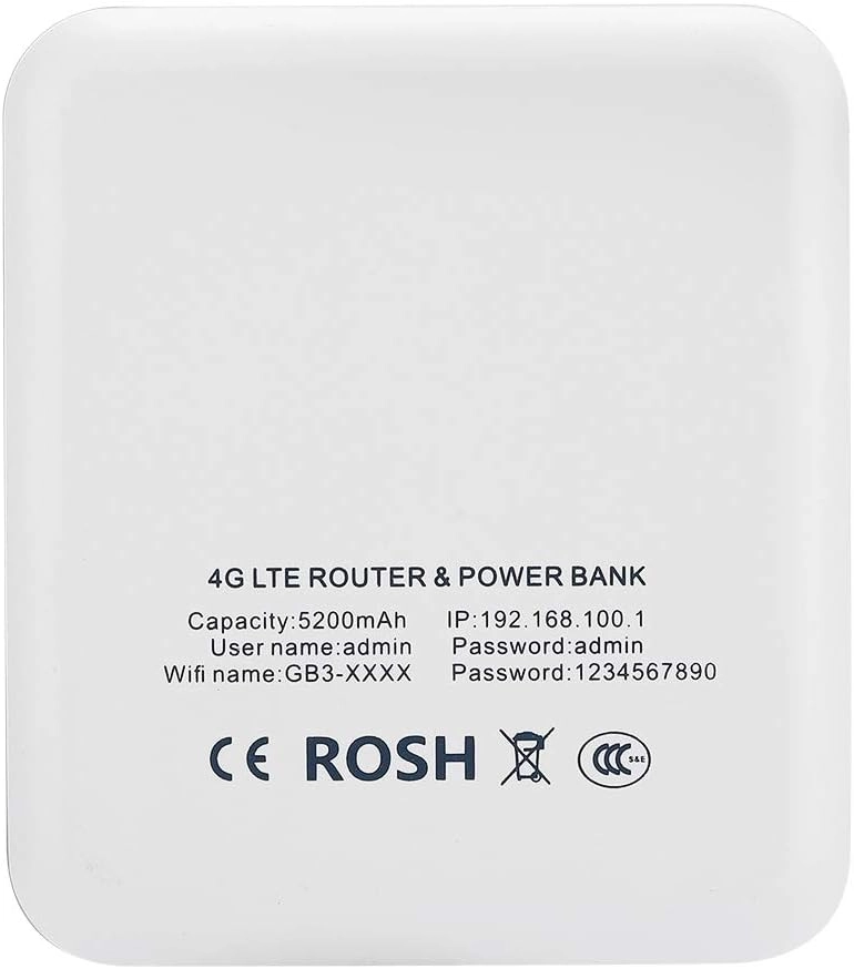 4G LTE Mobile Hotspot - 150 Mbps IEEE 802.11n