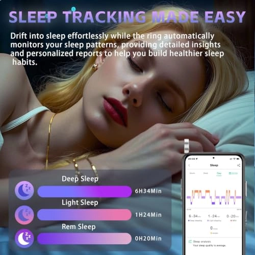 Smart Ring - Heart Rate SpO2 Blood Pressure