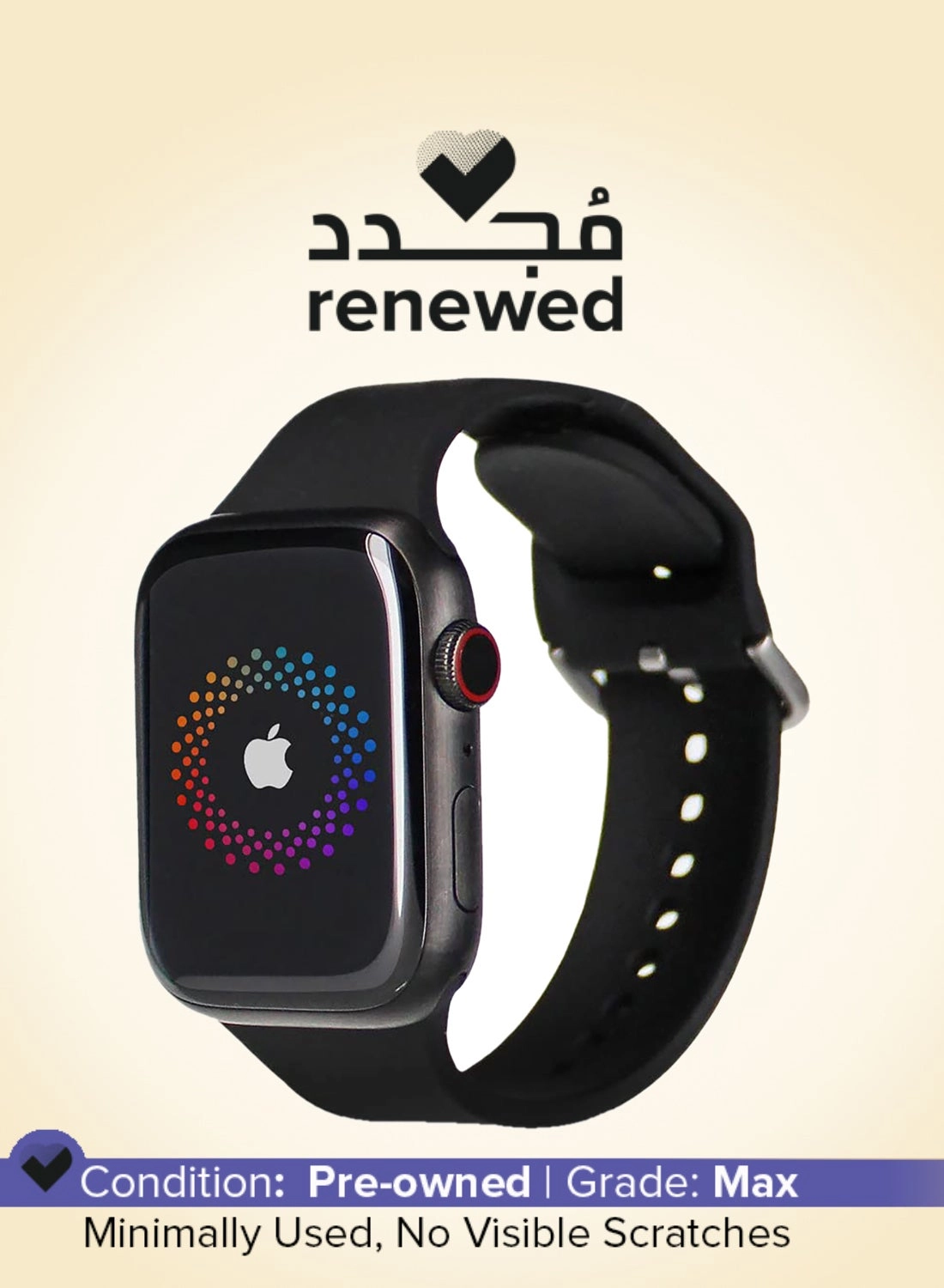 Apple (Renewed) Watch Series 7 41mm Titanium GPS
