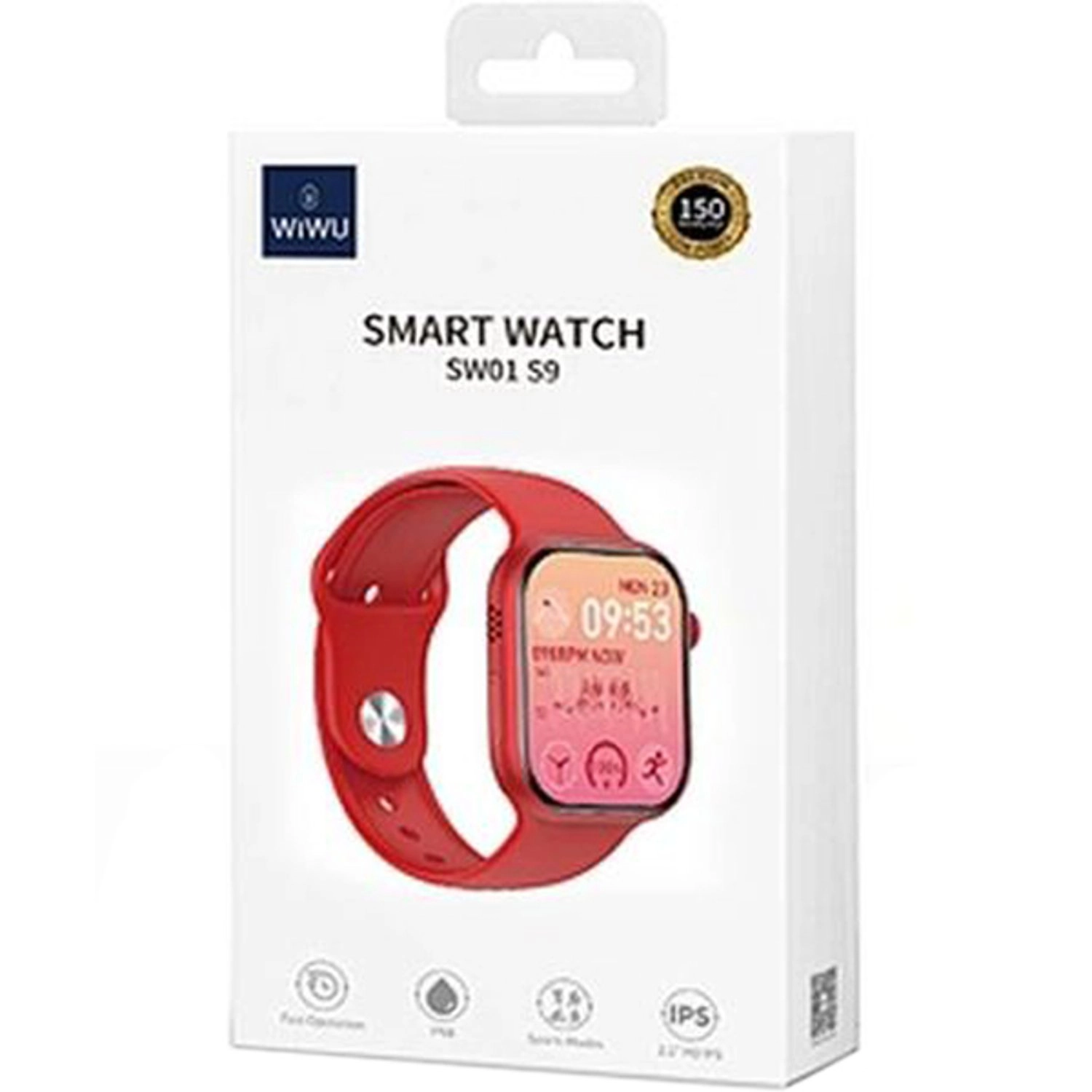 SW01S9SVR Smartwatch Aluminium