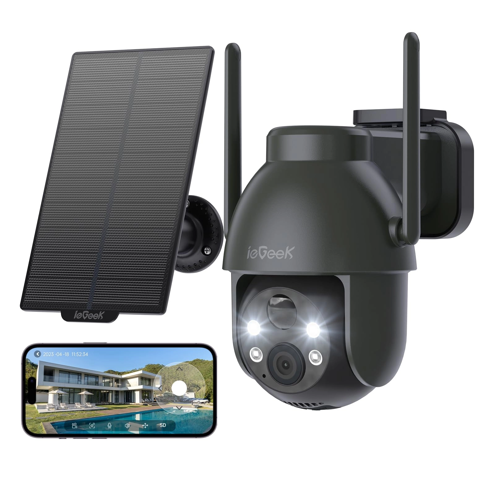 ieGeek Solar Security Camera ZY-C1