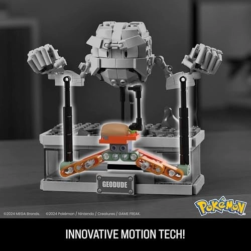 Geodude - Mini Motion 5 Inches Tall
