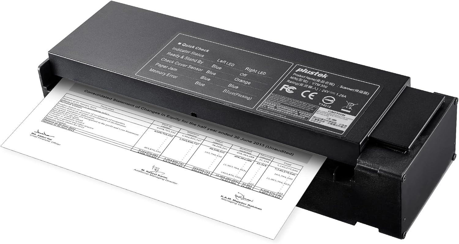 VTM 300 - High Speed Duplex Barcode Recognition