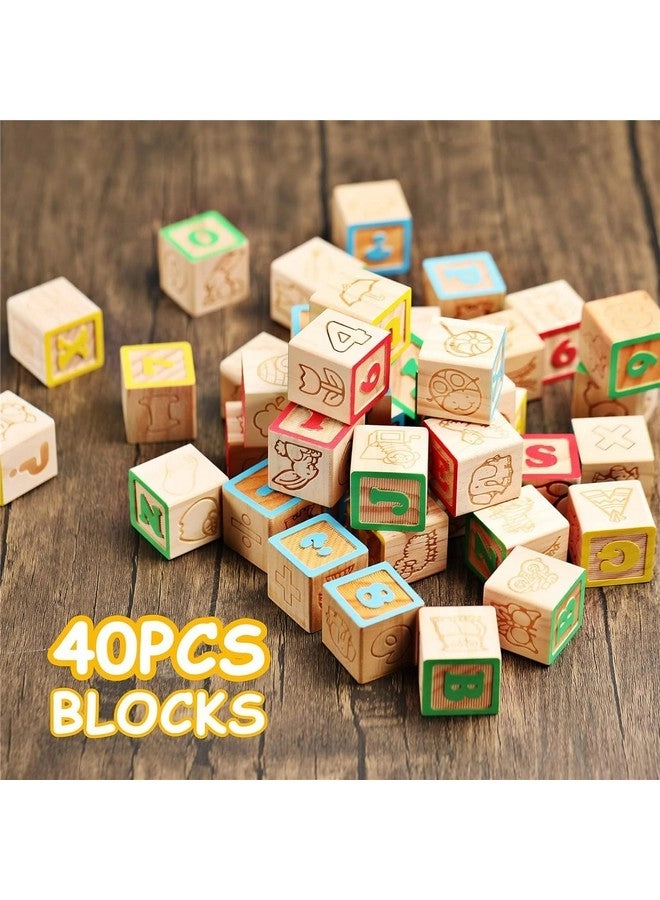 Abc Blocks - Toddlers 40 pieces