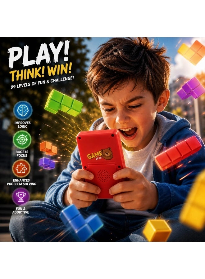 Mini Handheld Game Console - Portable LCD Screen