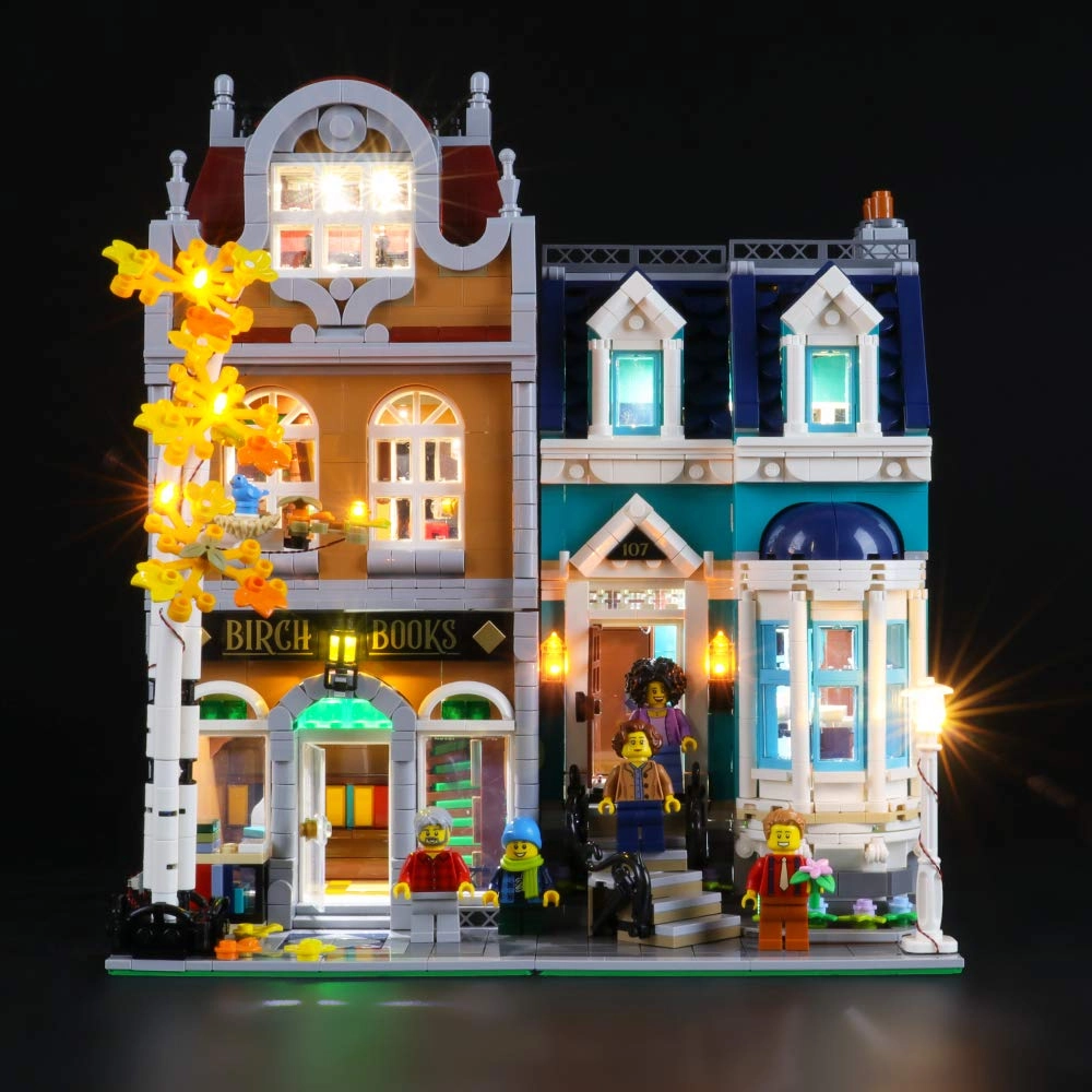 Led Lighting Kit for Creator Bookshop - Compatible with Lego 10270