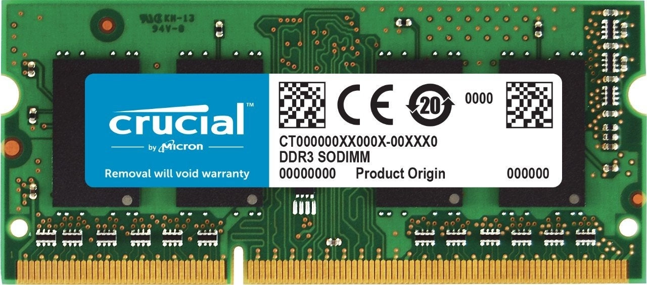 Micron CT51264BF160B - 4GB 1600 MHz SODIMM DDR3