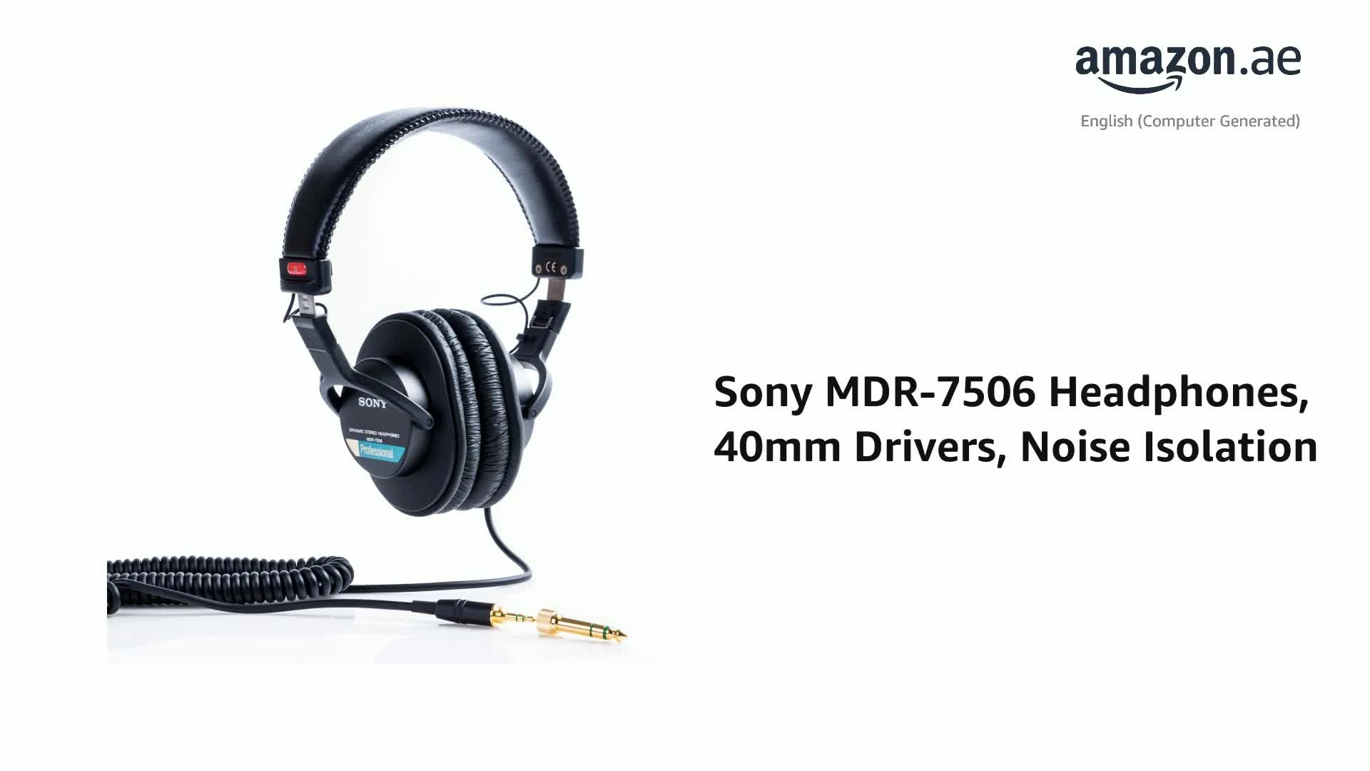 MDR-7506 Wired Headphone