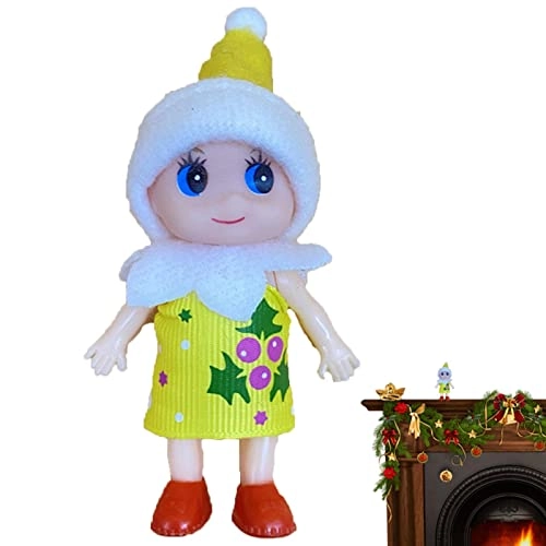 Baby Elf Dolls - Small Movable Head Hands Feet Standable