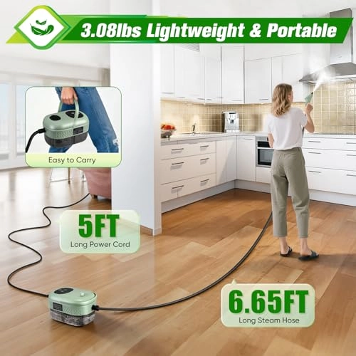 Handheld Steam Cleaner - 3 Bar 1100ml
