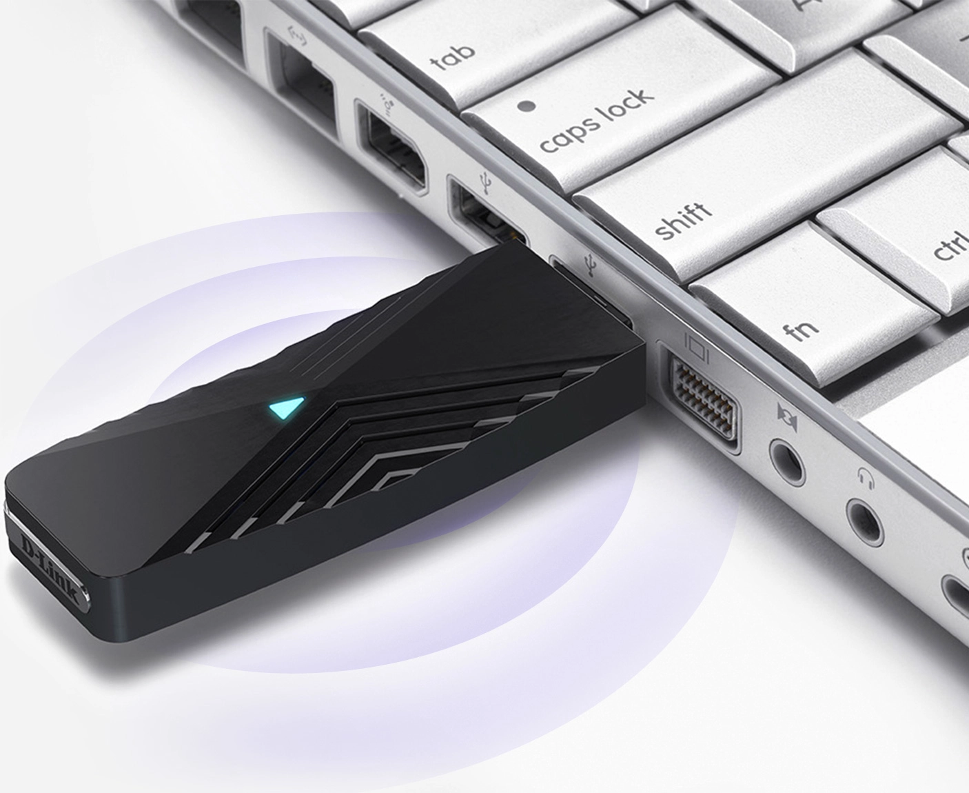 DWA-X1850 - Dual-Band (2.4 GHz, 5 GHz) USB 3.0 Wi-Fi 6