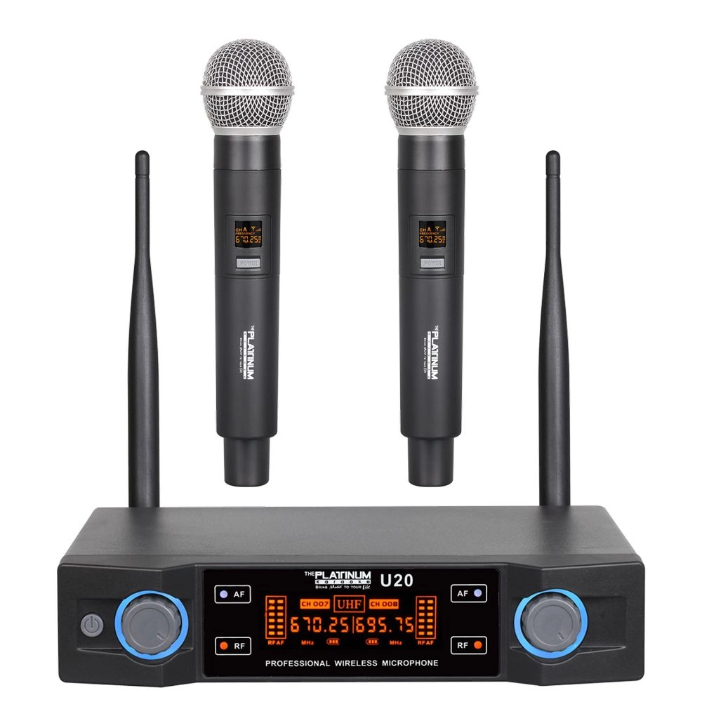 Platinum Karaoke U20 Wireless Microphone