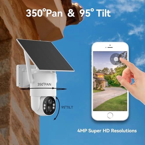 Solar Security Camera 4MP