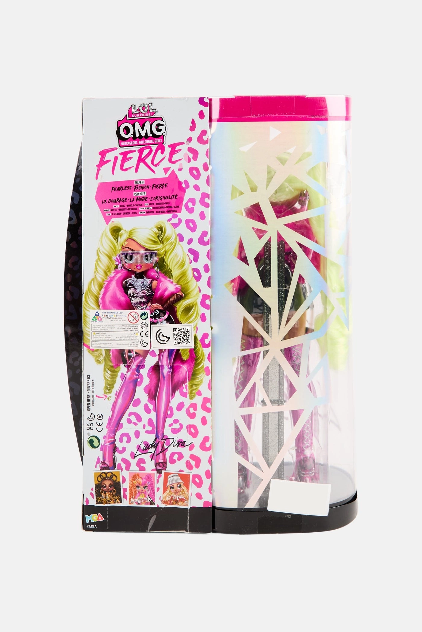 Fierce Lady Diva Fashion Doll - One Size Fashion Outfits And Accessories