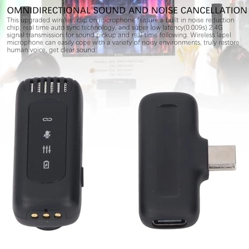 Lavalier Lapel Mic Wireless Microphone