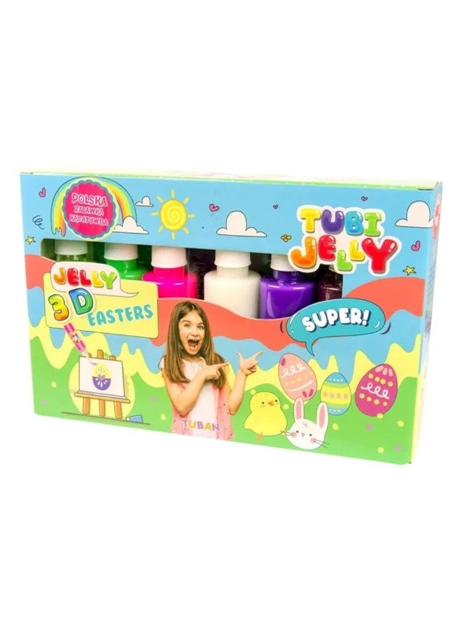 Tuban Tubi Jelly 3D Easters Activity Kit - 8+