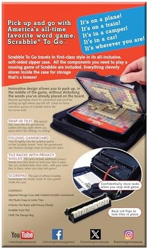 Scrabble to Go USA - Travel Version