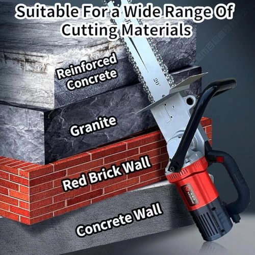 Electric Concrete Chain Saw - 7800W/8800W