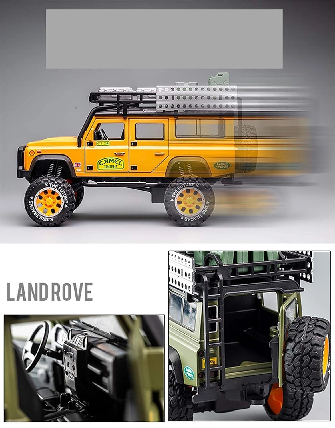 Camel Trophy Defender - 1:28 Scale 1.00 Count
