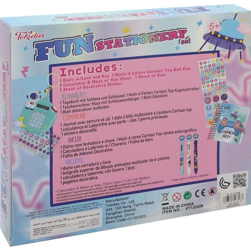 Butterfly Dairy - 10 Items Blue