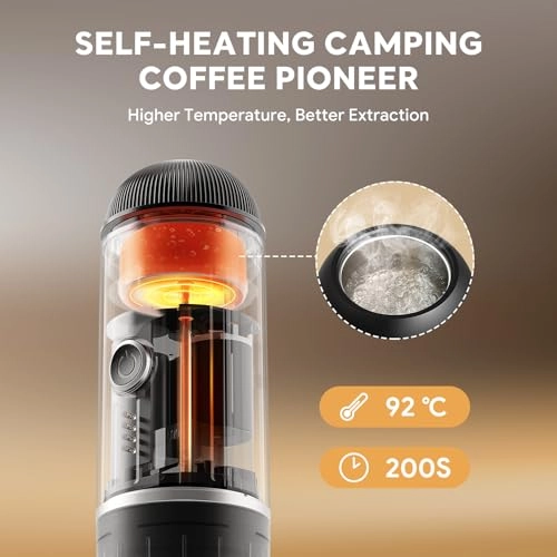 Portable Coffee Maker - powder capsules