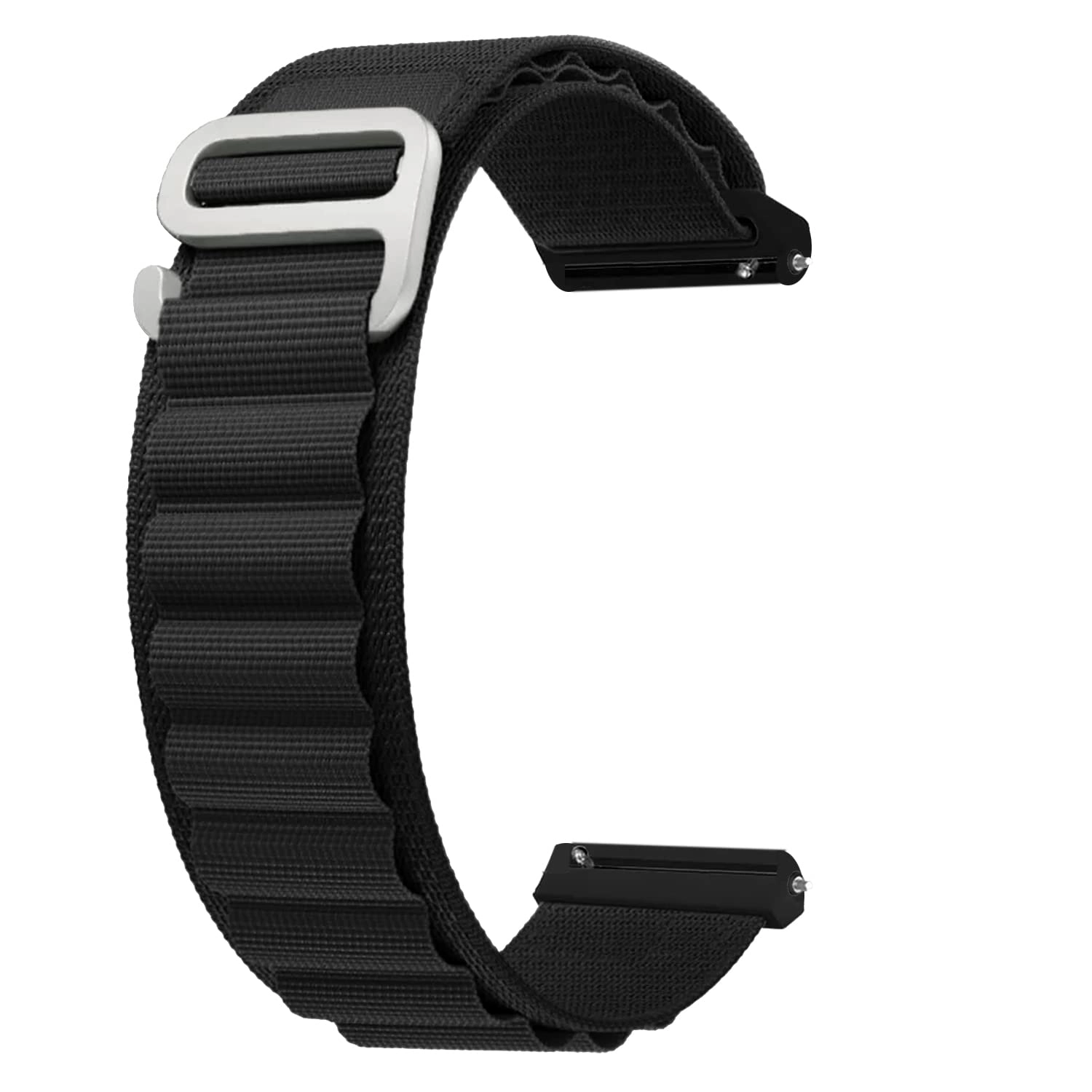 accessoriesmasters 22mm Nylon Loop Watch Strap for Amazfit GTR 2