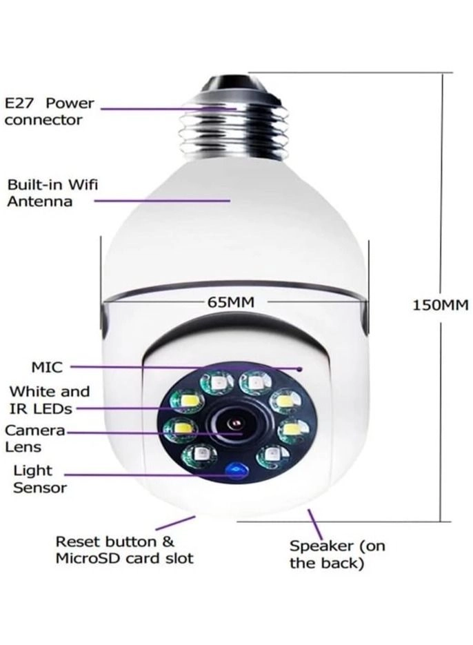 Bulb Camera 1080P