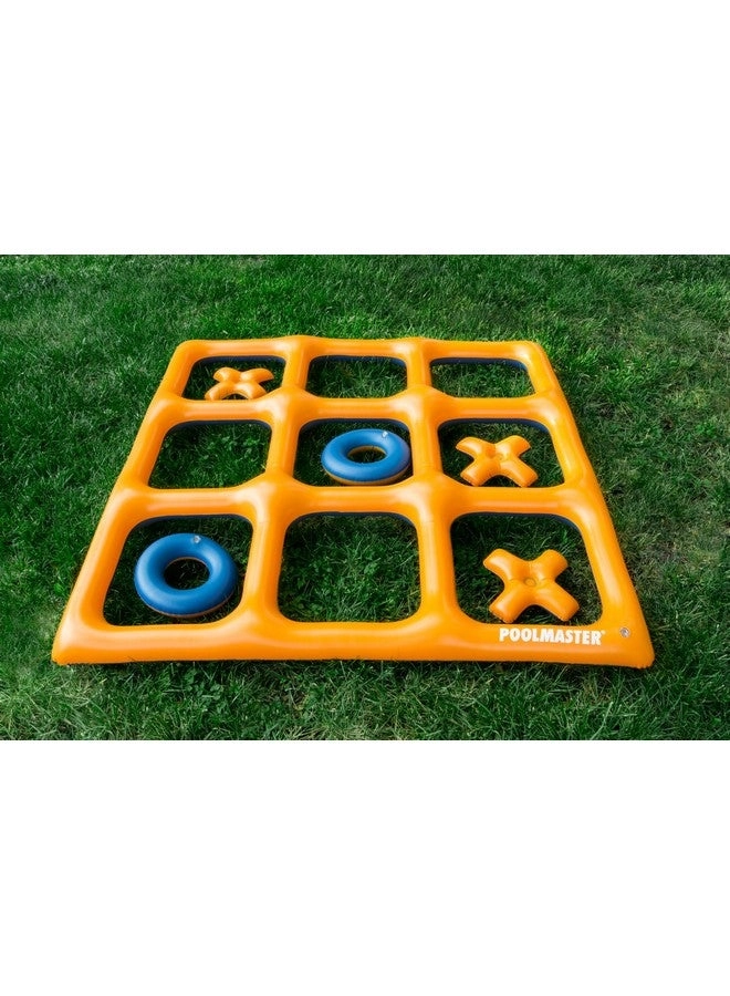 Giant Floating Tic Tac Toe - 4 feet square Orange/Blue (Reversible)