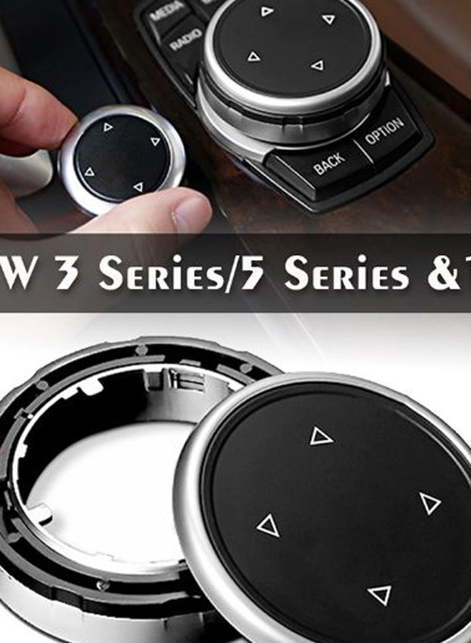 Multi Media Knob Cover Trim Button