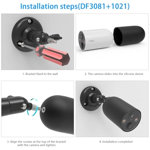 Silicone Case + Wall Mount - TP-Link Tapo C425