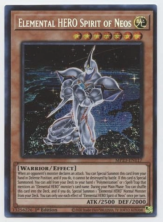 Yu-Gi-Oh! Elemental Hero Spirit of Neos MP23-EN117