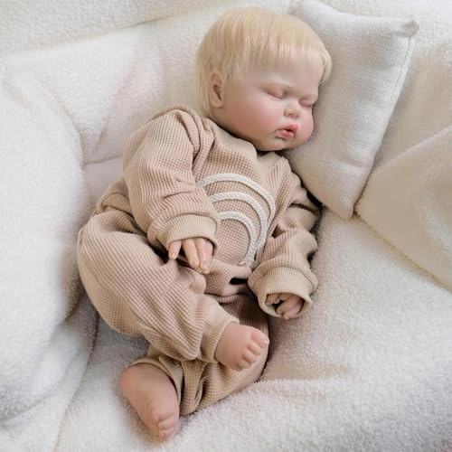 Reborn Baby Doll - 19 Inch Vinyl Cloth Body Ages 3+