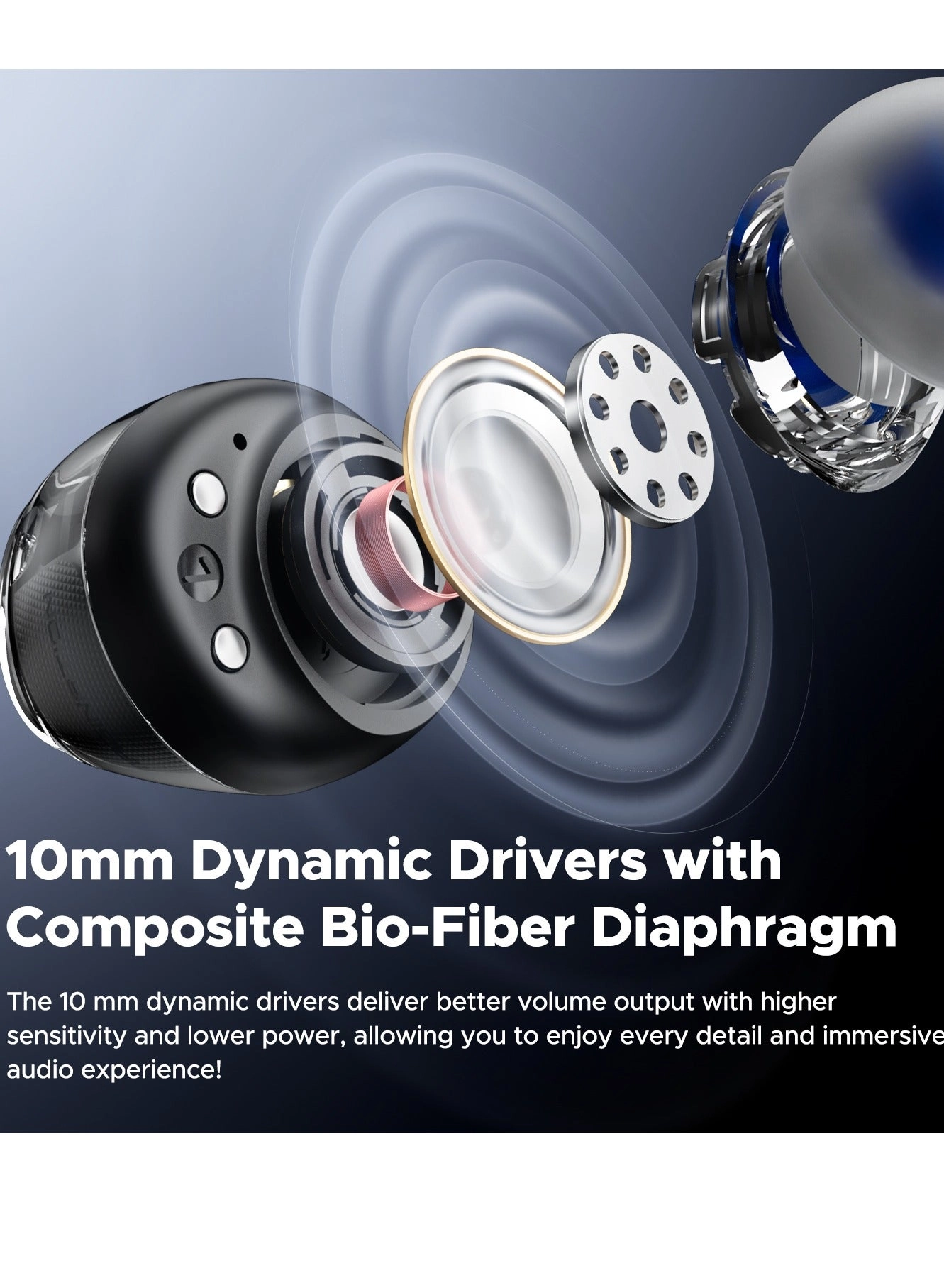 Clear Wireless Earbud