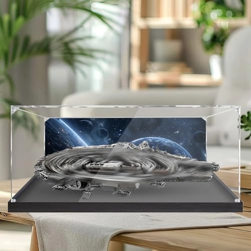 Acrylic Display Case - 85 x 65 x 25 cm 3mm Acrylic Black Base