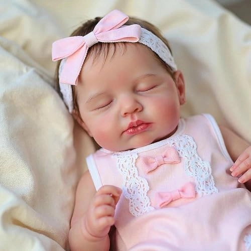 Loulou Reborn Baby Doll - 20 inch Full Body Vinyl Girl Ages 3+