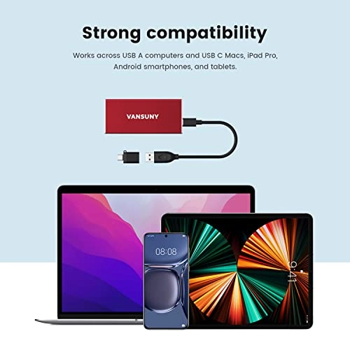 Portable External SSD - 1TB