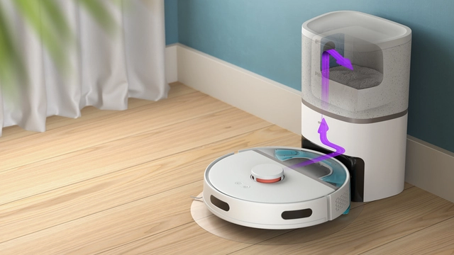 Empties itself: 30 days hassle-free