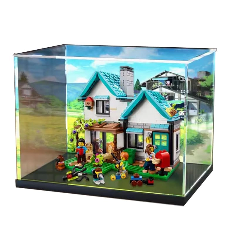 Clear Acrylic Display Case - 9.84x7.87x9.84in. for 31139