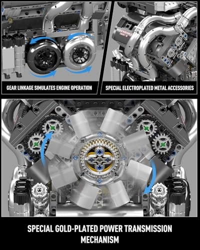 W16 Model Engine Kit - 2024 pcs