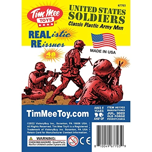 Plastic Army Men (TM-67703) - 48 pcs