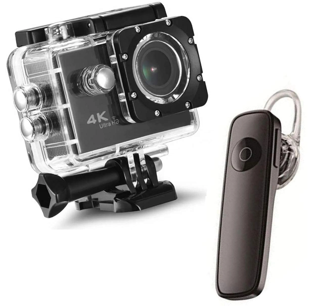 Drumstone Action Camera - 4K + K1 Headset